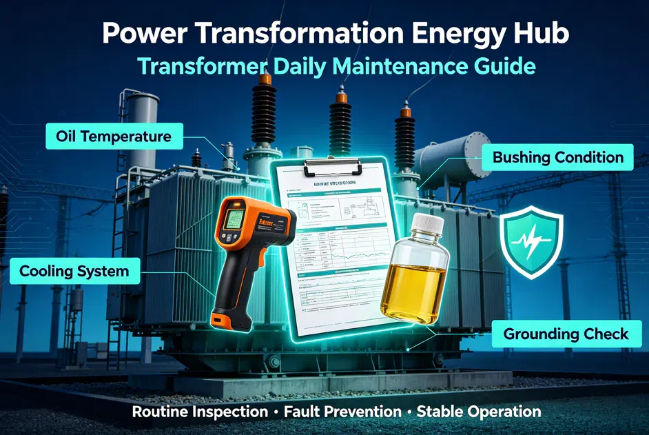 Pusat Energi Transformasi Daya – Panduan Operasi dan Pemeliharaan Harian untuk Transformator