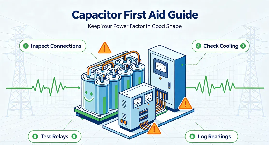 Capacitor First Aid: Quick Fixes to Keep Your Power Factor Happy!